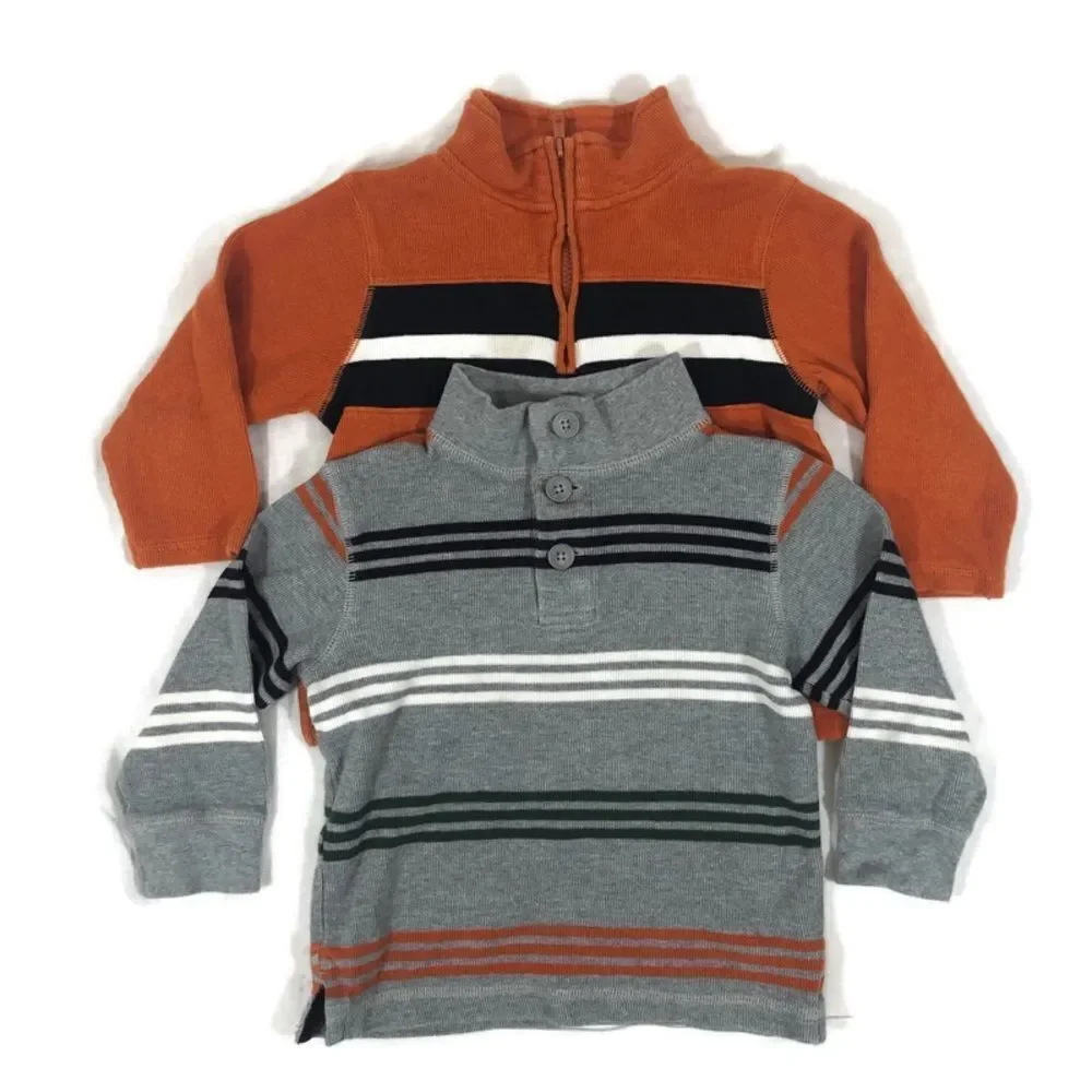 Lot of‎ two Boys Gymboree Long Sleeved Shirts 4